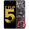 Inner OLED Assembly With Frame For Samsung Galaxy Z Flip 5 5G (US & International) (Refurbished) (Graphite)