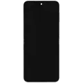 Inner OLED Assembly With Frame Compatible For Samsung Galaxy Z Flip 6 (F741) (US & International) (Refurbished) (White)