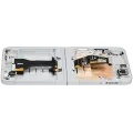 Inner OLED Assembly With Frame Compatible For Samsung Galaxy Z Flip 6 (F741) (US & International) (Refurbished) (White)