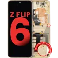 Inner OLED Assembly With Frame Compatible For Samsung Galaxy Z Flip 6 5G (F741) (US & International) (Aftermarket Plus) (Yellow)