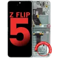 Inner OLED Assembly With Frame Compatible For Samsung Galaxy Z Flip 5 5G (F731) (US & International) (Aftermarket Plus) (Green)