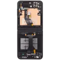 Inner OLED Assembly With Frame For Samsung Galaxy Z Flip 6 5G (US & International) (Service Pack) (Black)