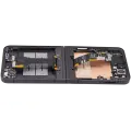 Inner OLED Assembly With Frame For Samsung Galaxy Z Flip 6 5G (US & International) (Service Pack) (Black)