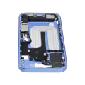 Mid-Frame Housing  W/ Charging Port Flex & Small Parts  For iPhone 16 (US Version) (Used OEM Pull: Grade C) (Ultramarine)