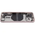 Back Housing W/ Charging Port Flex & Small Parts  For iPhone 13 (EU / Global Version) (Used OEM Pull: Grade A) (Pink)