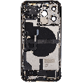 Back Housing W/ Charging Port Flex & Small Parts  For iPhone 13 Pro (US Version) (Used OEM Pull: Grade A) (Graphite)
