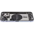 Back Housing W/ Charging Port Flex & Small Parts  For iPhone 13 Pro Max (US Version) (Used OEM Pull: Grade B) (Sierra Blue)