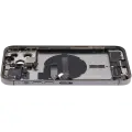 Back Housing W/ Charging Port Flex & Small Parts  For iPhone 13 Pro Max (EU / Global Version) (Used OEM Pull: Grade B) (Graphite)