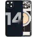 Back Glass w/ MagSafe Magnet For iPhone 14 (Quality - OEM Pull B) (Midnight)