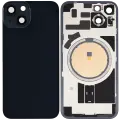 Back Glass w/ MagSafe Magnet For iPhone 14 (Quality - OEM Pull B) (Midnight)