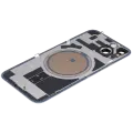 Back Glass w/ MagSafe Magnet For iPhone 14 (Quality - OEM Pull B) (Blue)