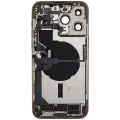 Back Housing W/ Charging Port Flex & Small Parts  For iPhone 14 Pro Max (EU / Global Version) (Used OEM Pull: Grade C) (Gold)