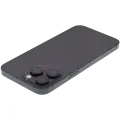 Back Housing W/ Small Parts For iPhone 14 Pro Max (EU / Global Version) (Used OEM Pull: Grade B) (Space Black)
