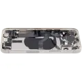 Back Housing W/ Charging Port Flex & Small Parts  For iPhone 12 Mini (US Version) (Used OEM Pull: Grade A) (White)