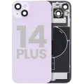 Back Glass w/ MagSafe Magnet & NFC & Flashlight Flex For iPhone 14 Plus (Used OEM Pull: Grade A) (Purple)