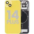 Back Glass w/ MagSafe Magnet & NFC & Flashlight Flex For iPhone 14 Plus (Used OEM Pull: Grade B) (Yellow)