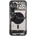 Back Housing W/ Charging Port Flex & Small Parts  For iPhone 12 Pro Max (EU / Global Version) (Used OEM Pull: Grade C) (Pacific Blue)