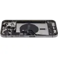 Back Housing W/ Charging Port Flex & Small Parts  For iPhone 12 Pro Max (EU / Global Version) (Used OEM Pull: Grade C) (Graphite)