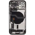 Back Housing W/ Charging Port Flex & Small Parts  For iPhone 12 Pro (US Version) (Used OEM Pull: Grade C) (Graphite)