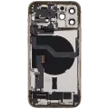 Back Housing W/ Charging Port Flex & Small Parts  For iPhone 12 Pro (US Version) (Used OEM Pull: Grade C) (Gold)