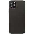 Back Housing W/ Charging Port Flex & Small Parts  For iPhone 12 Pro (EU / Global Version) (Used OEM Pull: Grade B) (Graphite)