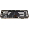 Back Housing W/ Charging Port Flex & Small Parts  For iPhone 12 Pro (EU / Global Version) (Used OEM Pull: Grade B) (Gold)