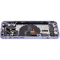 Back Housing W/ Charging Port Flex & Small Parts  For iPhone 12 (US Version) (Used OEM Pull: Grade C) (Purple)