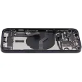 Back Housing W/ Charging Port Flex & Small Parts  For iPhone 12 (US Version) (Used OEM Pull: Grade C) (Black)