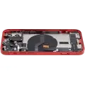 Back Housing W/ Charging Port Flex & Small Parts  For iPhone 12 (US Version) (Used OEM Pull: Grade B) (Red)