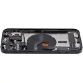 Back Housing W/ Charging Port Flex & Small Parts  For iPhone 12 (US Version) (Used OEM Pull: Grade B) (Black)