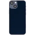 Back Housing W/ Charging Port Flex & Small Parts  For iPhone 13 Mini (US Version) (Used OEM Pull: Grade A) (Midnight)