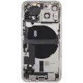 Back Housing W/ Charging Port Flex & Small Parts  For iPhone 13 Mini (US Version) (Used OEM Pull: Grade C) (Starlight)