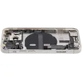 Back Housing W/ Charging Port Flex & Small Parts  For iPhone 13 Mini (US Version) (Used OEM Pull: Grade C) (Starlight)