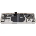 Back Housing W/ Charging Port Flex & Small Parts  For iPhone 13 Mini (US Version) (Used OEM Pull: Grade C) (Starlight)