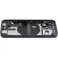Back Housing W/ Charging Port Flex & Small Parts  For iPhone 13 Mini (US Version) (Used OEM Pull: Grade C) (Midnight)