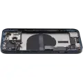 Back Housing W/ Charging Port Flex & Small Parts  For iPhone 13 (US Version) (Used OEM Pull: Grade C) (Midnight)