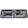 Inner OLED Assembly With Frame Compatible For Samsung Galaxy Z Flip 5 5G (F731) (US & International) (Aftermarket) (Phantom Black)