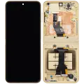 Inner OLED Assembly With Frame Compatible For Samsung Galaxy Z Flip 6 5G (F741) (US & International) (Aftermarket) (Yellow)