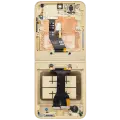 Inner OLED Assembly With Frame Compatible For Samsung Galaxy Z Flip 6 5G (F741) (US & International) (Aftermarket) (Yellow)