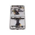 Inner OLED Assembly With Frame Compatible For Samsung Galaxy Z Flip 5 5G (F731) (US & International) (Aftermarket) (Cream)