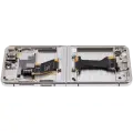 Inner OLED Assembly With Frame Compatible For Samsung Galaxy Z Flip 5 5G (F731) (US & International) (Aftermarket) (Cream)
