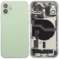 Back Housing W/ Charging Port Flex & Small Parts  For iPhone 12 (EU / Global Version) (Used OEM Pull: Grade A) (Green)