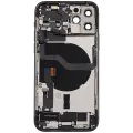 Back Housing W/ Charging Port Flex & Small Parts  For iPhone 12 Pro (US Version) (Used OEM Pull: Grade A) (Pacific Blue)