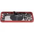 Back Housing W/ Charging Port Flex & Small Parts  For iPhone 12 Mini (EU / Global Version) (Used OEM Pull: Grade A) (Red)