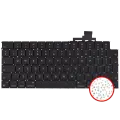 Keyboard W/ Backlight & Screws For MacBook Air 13" (A2681 / Mid 2022) (UK English)