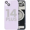 Back Glass w/ MagSafe Magnet For iPhone 14 Plus (Quality - OEM Pull B) (Purple)