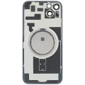 Back Glass w/ MagSafe Magnet For iPhone 14 Plus (Quality - OEM Pull B) (Purple)