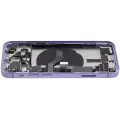 Back Housing W/ Charging Port Flex & Small Parts  For iPhone 12 Mini (EU / Global Version) (Used OEM Pull: Grade C) (Purple)