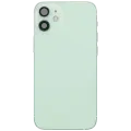 Back Housing W/ Charging Port Flex & Small Parts  For iPhone 12 Mini (EU / Global Version) (Used OEM Pull: Grade B) (Green)