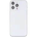 Back Housing W/ Small Parts For iPhone 14 Pro Max (US Version) (Used OEM Pull: Grade B) (Silver)